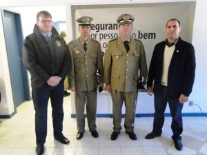 Troca de comando do 4º Pelotão da Polícia Militar no Complexo Penitenciário do Estado