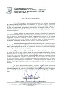 Nota de Esclarecimento – 15/10/2012