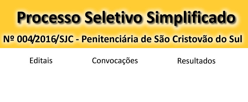 banner processo seletivo 004 2016