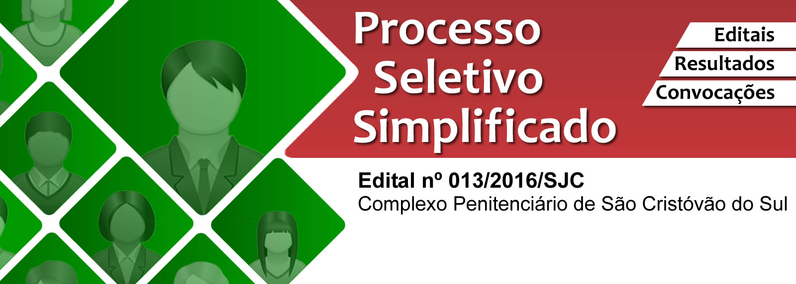 banner processo seletivo 013 2016