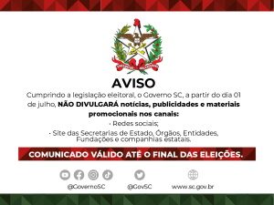 Aviso – Publicações