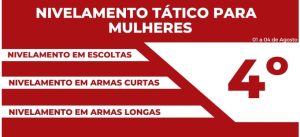 4º Nivelamento Tático para Mulheres – Convocação