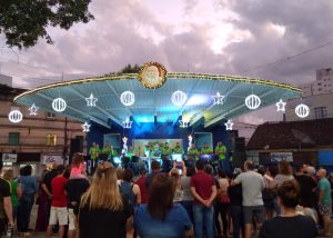 Banda formada por internos do Presídio Regional participa das ações de Natal em Rio do Sul