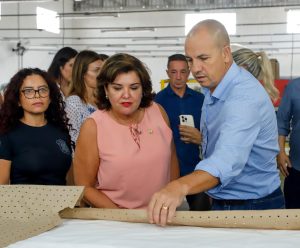 Vice-governadora, Marilisa Boehm, conhece o Complexo Penitenciário de Chapecó