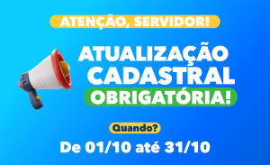 ATUALIZAÇÃO CADASTRAL obrigatória