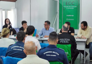 Polícia Penal participa de reunião de alinhamento para a 40ª edição da Oktoberfest